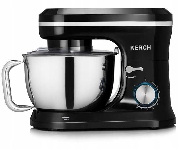 NOWY ROBOT KUCHENNY Mikser Planetarny Mikser Z Misą Czarny 2300W 4,5L