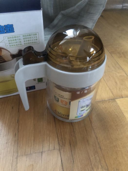 Dzbanek kuchenny szklany