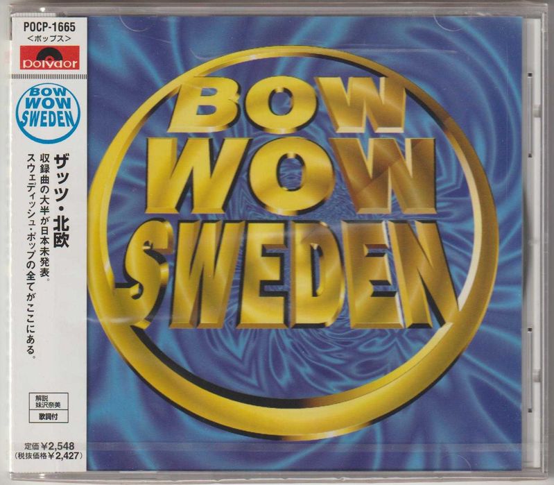 VA - Bow Wow Sweden - CD OBI JAPAN Nowa Folia