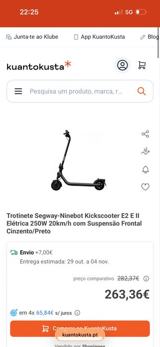 Trotinete nineboot