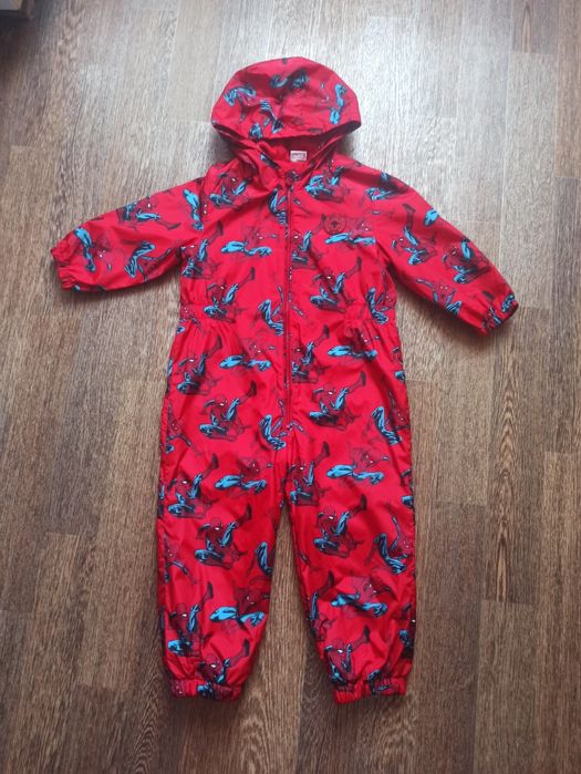 Утеплений  комбінезон -дощовик для хлопчика на 4-5 років