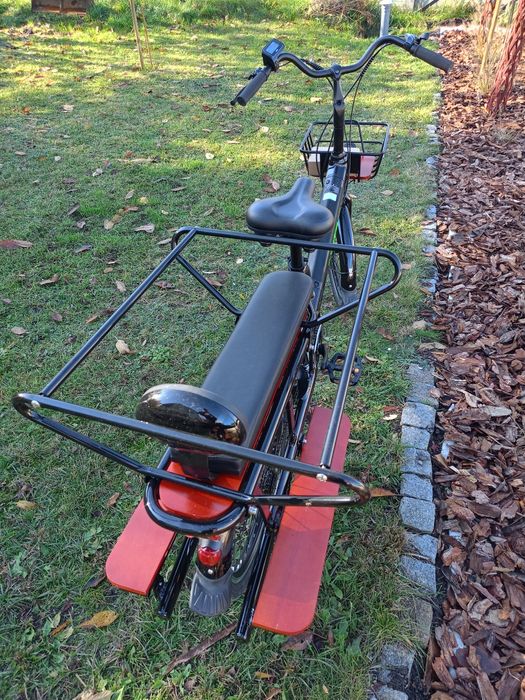 Rower elektryczny  bafang 250W velo6ped cargo transportowy