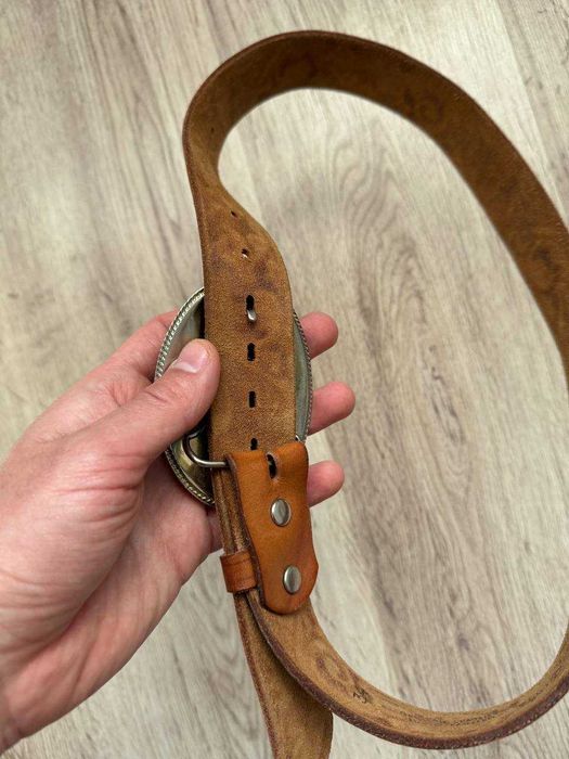 вінтажний шкіряний ремінь filson doublr rl kapital