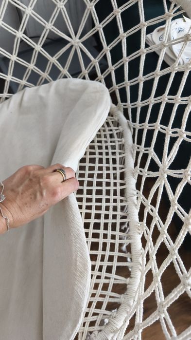 Huśtawka niemowlęca boho / kołyska wisząca dla dziecka