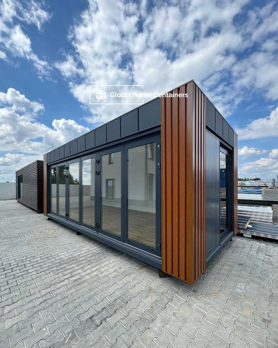 Kontener handlowy mieszkalny biurowy pawilon 6x3 7x3 8x3 9x3