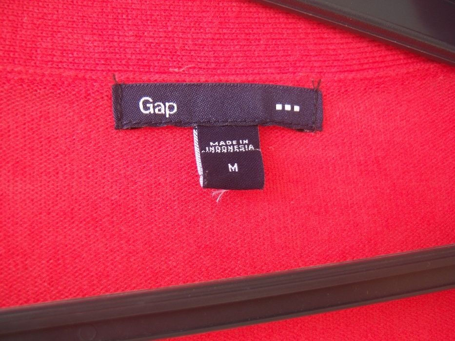 Sweterek GAP rozm. M koralowy 3/4 rękawka