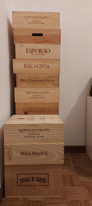 Caixas de Vinho - Madeira
