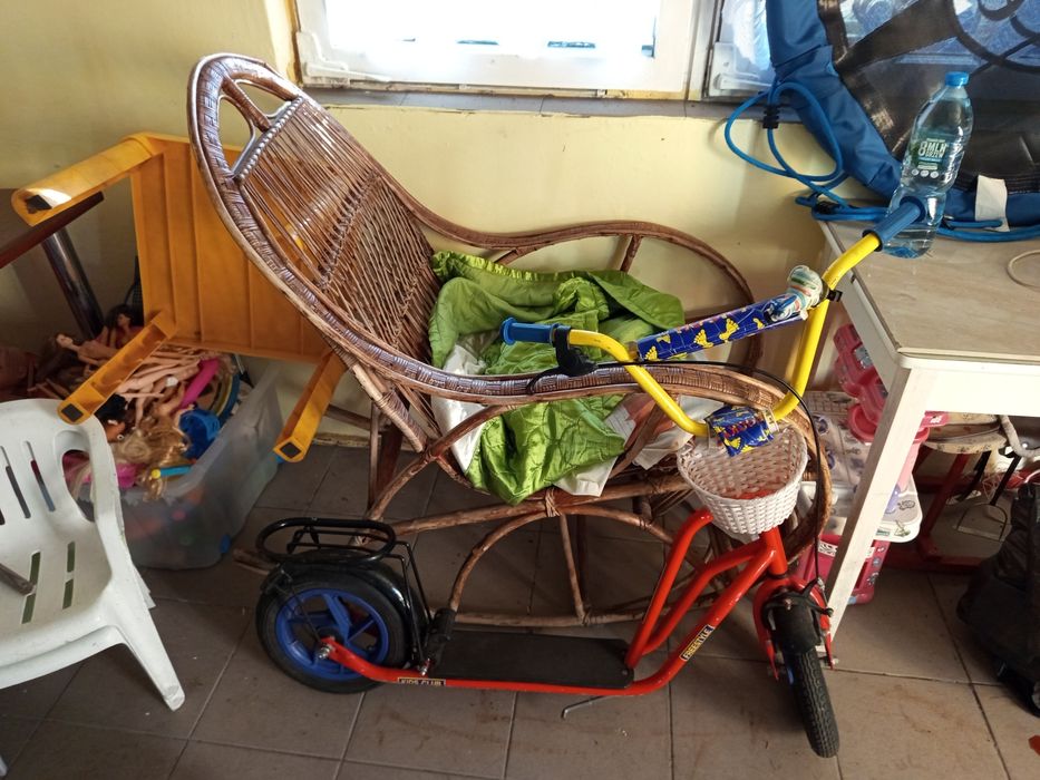 Hulajnoga na kołach pompowanych