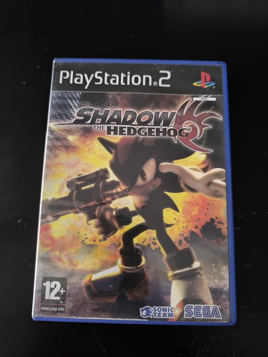 Jogo PlayStation 2  SHADOW THE HEDGEHOG