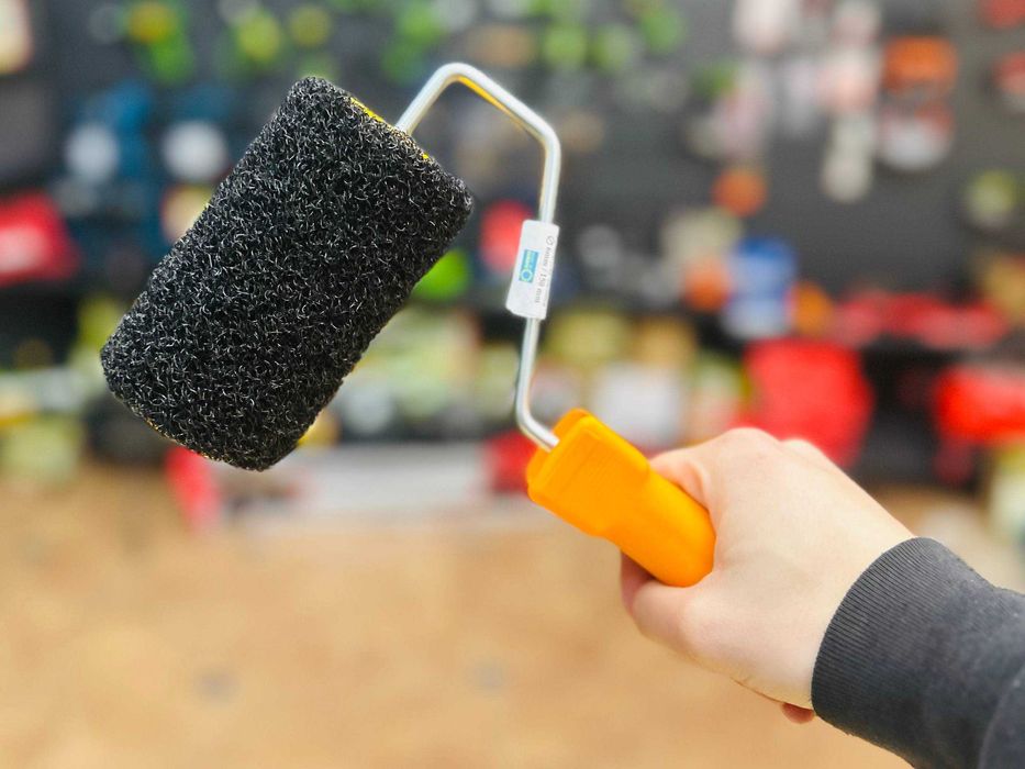 12 см Валик для нанесення штукатурки Щільно набитий ворс +Зручна ручка