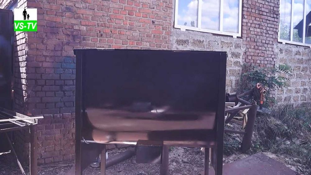 Кормозмішувач, Кормосмеситель 200 литрів, шнек, змішувач для зерна