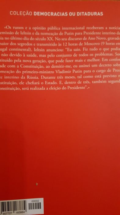 Livro-Putin em busca da eternidade....NOVO , os motivos desta guerra