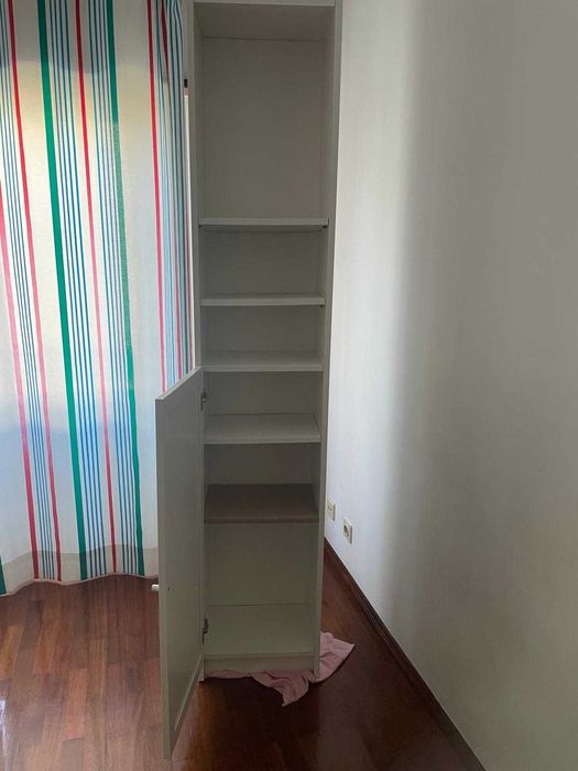 Armário com Estante e Modulo com 2 Gavetas