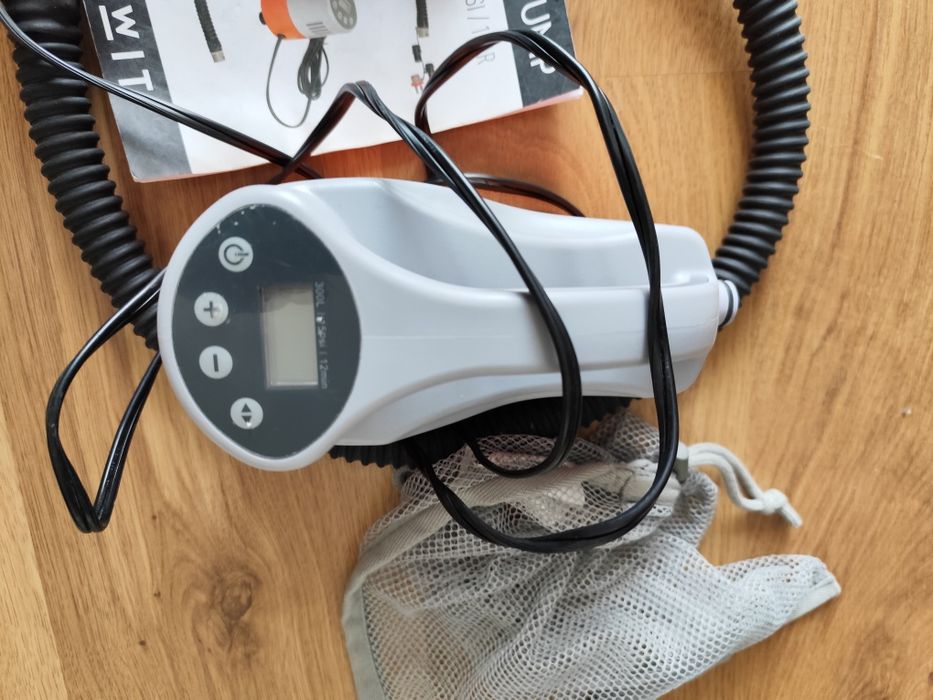 Elektryczna pompka ITIWIT 12V do SUP pontonu kajaka Jak nowa