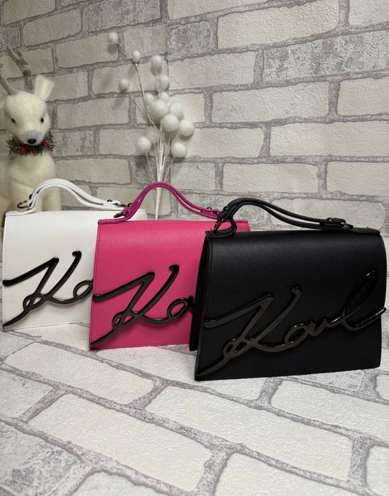 Люкс! Нова жіноча сумка Карл. Женская сумка Karl Lagerfeld. Подарок