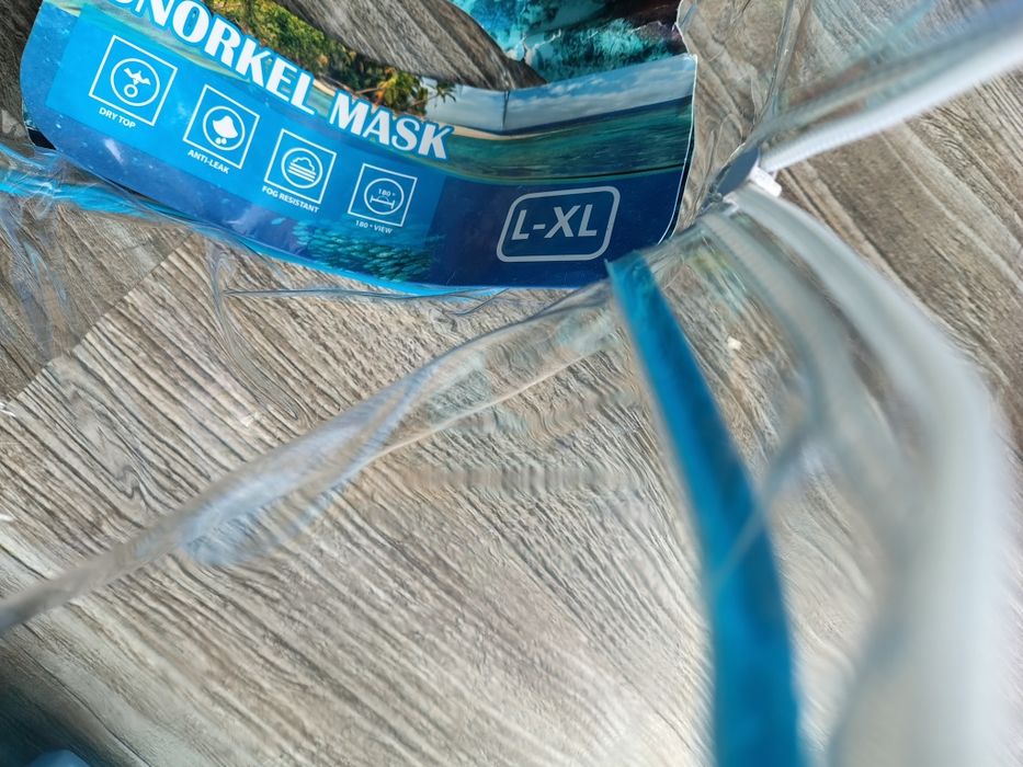 Maska do nurkowania snorkel mask nowa L/ XL