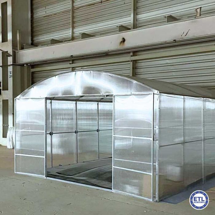 Szklarnia ogrodowa Poliwęglan 6mm 4x4m 4x6 4x8 4x10 4x12 Proste ściany