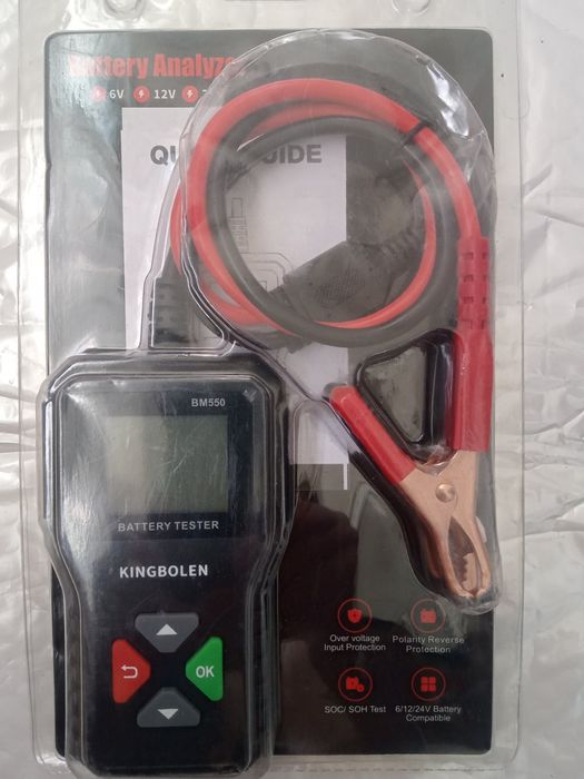 Тестер аккумулятора KINGBOLEN BM 550