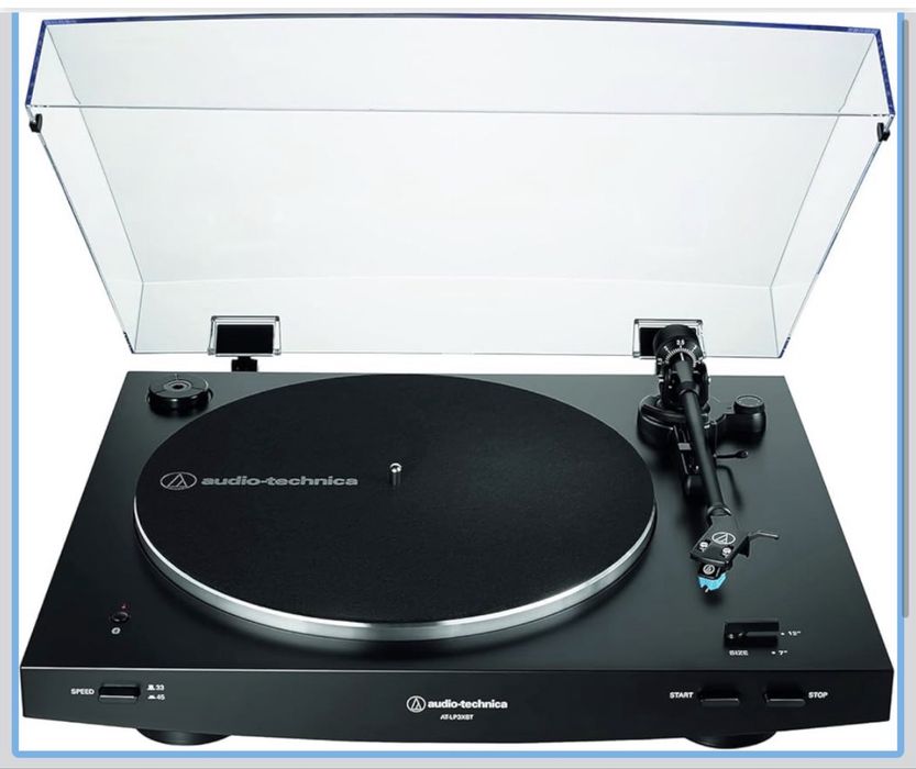 Audio-Technica LP3XBTBK Gira-discos Automático Sem Fios Preto