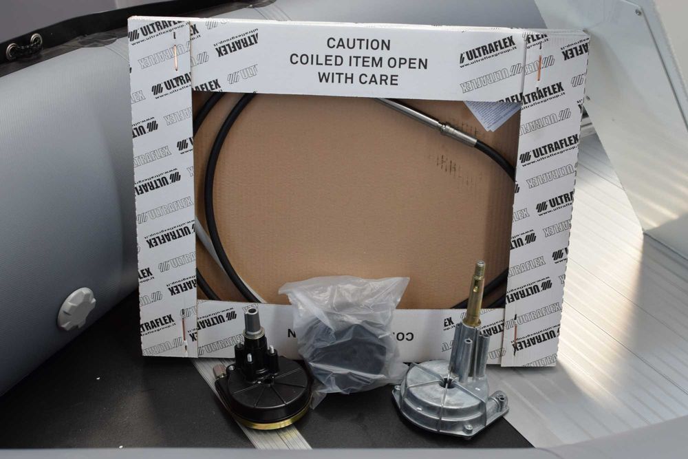 Direção mecânica ou hidraulicas para barcos