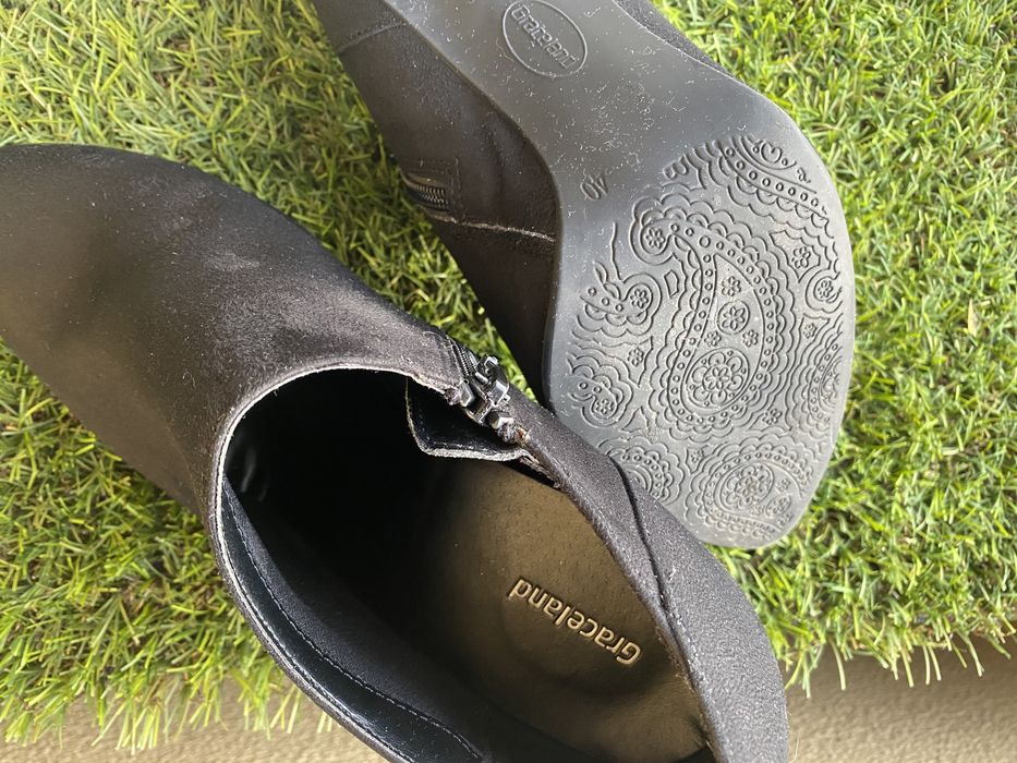 Sapato bota 40 Pele