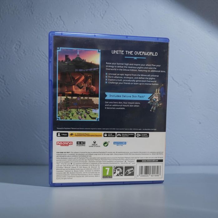 Na Lewara Gra PS5 Minecraft Legends Deluxe Edition