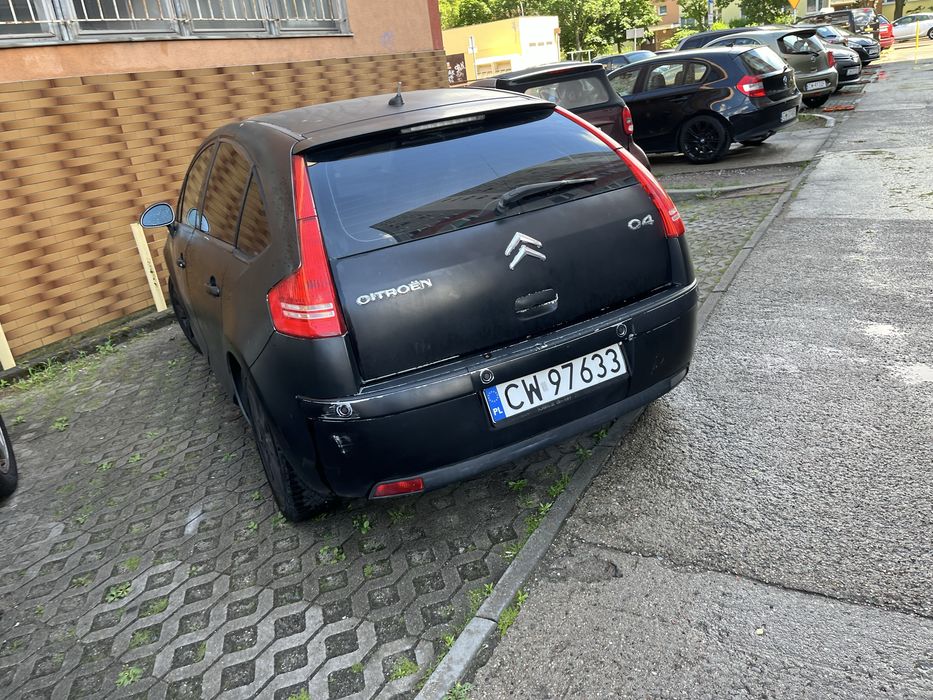 Citroen c4 2006 benzyna gaz 1.6  uszkodzony