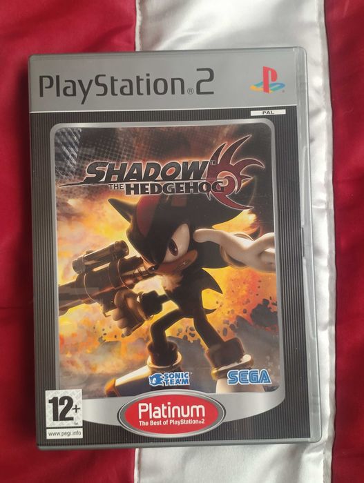 Shadow the Hedgehog PS2 Platinum PAL Completo