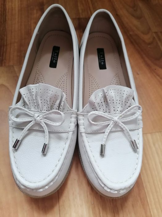 Buty mokasyny na koturnie rozm 40