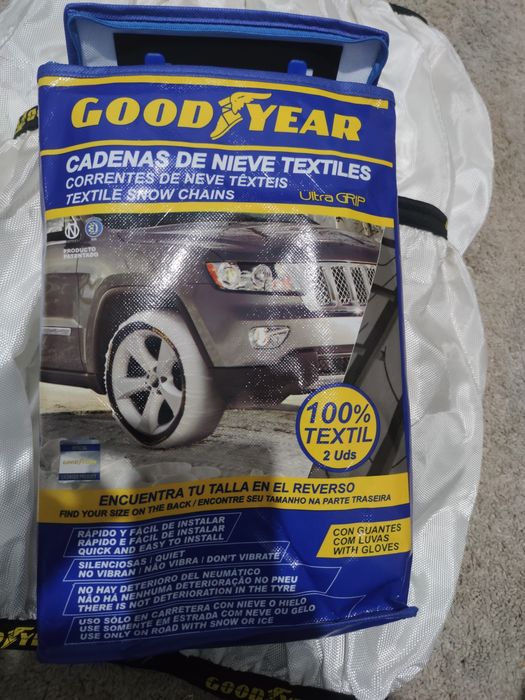 Corrente de neve têxteis GoodYear