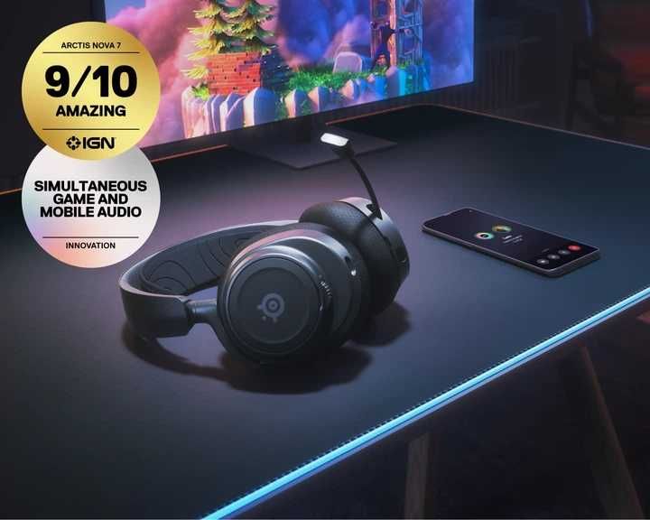 Наушники Steelseries arctic nova 7 беспроводные