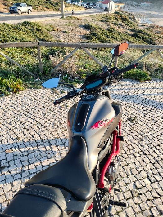 Yamaha MT-07 Moto Cage 2015 - Deslimitada + Extras + Top Case SHAD + Revisão Recente