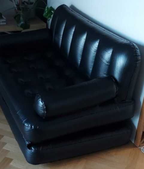 Sofa dmuchany materac dwuosobowy rozkładany nowy