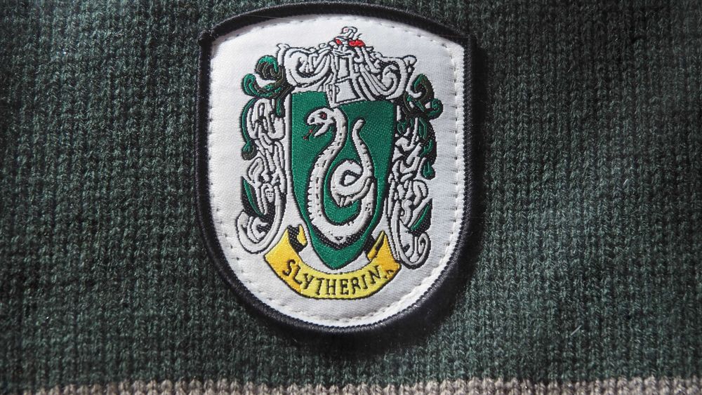 NOWY, szalik Harry Potter, Hogwart, SLYTHERIN