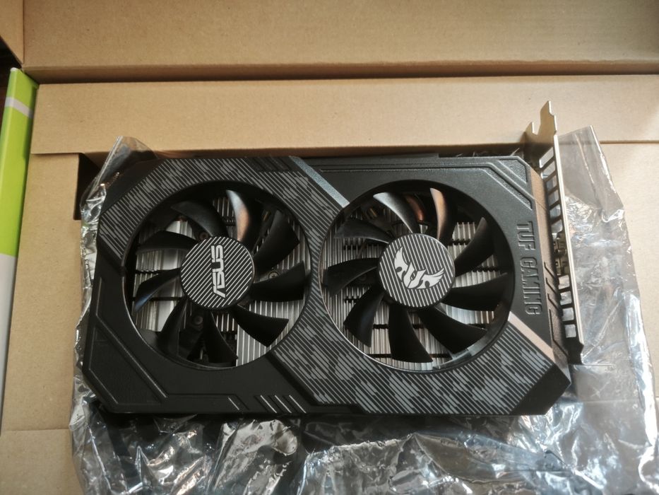 Видеокарта ASUS TUF Gaming GeForce GTX 1660 Ti EVO 6GB (Идеальное состояние, обслужена)