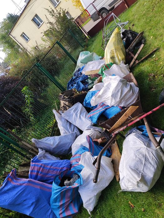 Opróżnianie Piwnic garaży działek Wywóz gruzu Utylizacja mebli ZADZWOŃ
