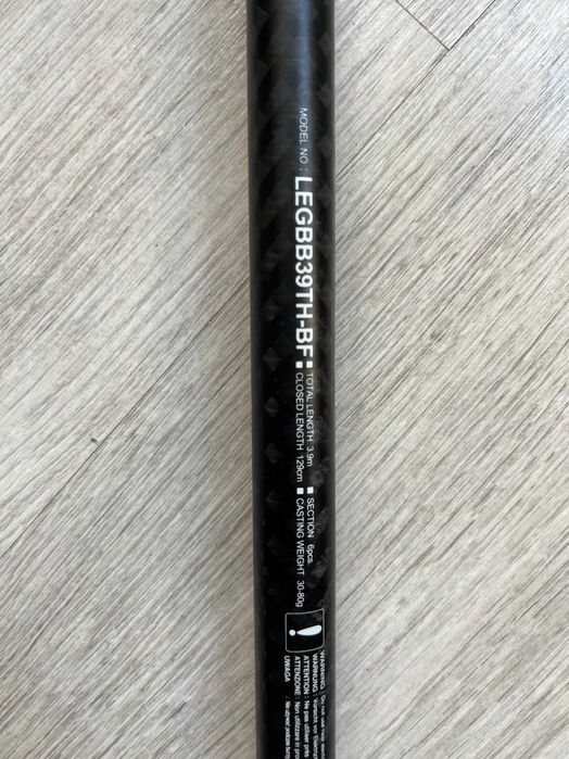Daiwa LEGALIS Bombette 3.9m 30-80g
