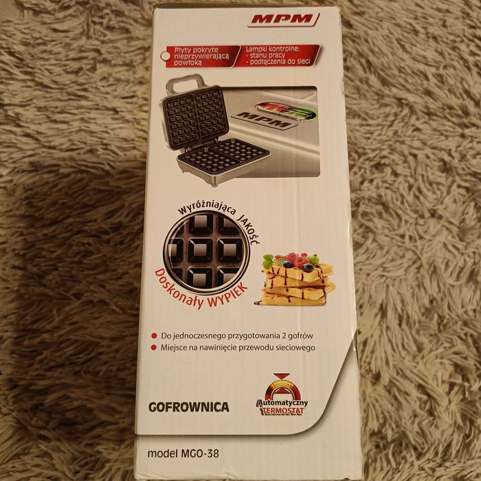 NOWA! Gofrownica Waffle Maker MPM MGO-25