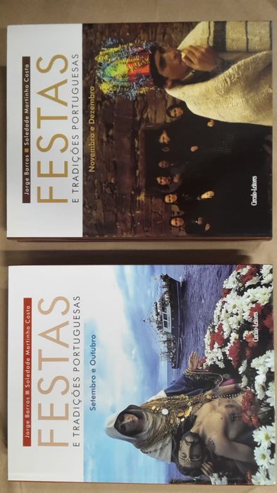 Coleção completa 8 volumes Festas e Tradições Portuguesas