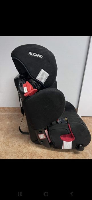 Fotelik samochodowy Recaro Young Sport Black
