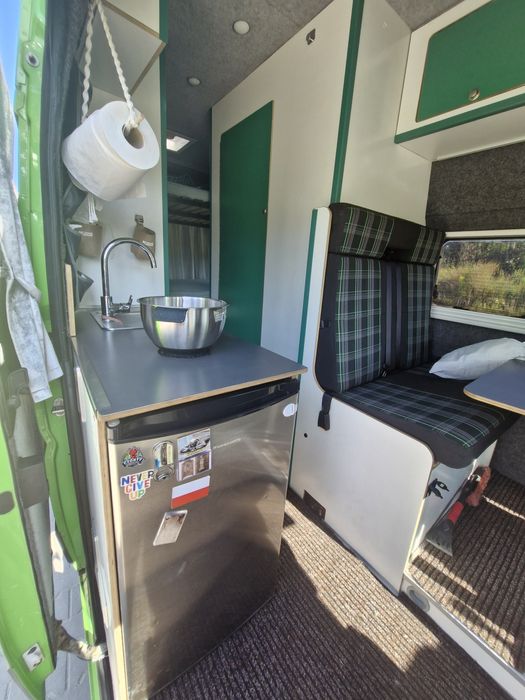 Kampervan fiat ducato lub zamiana na półintegre