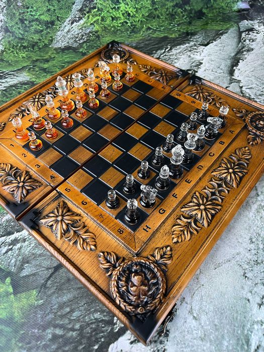 «Шахи аристократів» — шахові фігури з епоксидної смоли: 700 грн ...