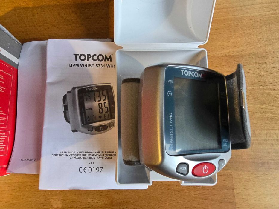 Ciśnieniomierz na nadgarstek TOPCOM BPM Wrist 5331 WHO