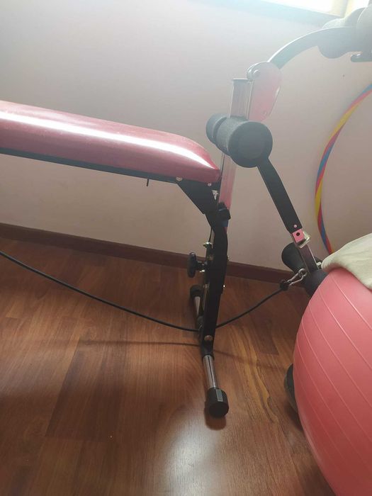 Banco de Exercícios Kettler Sport – Multifuncional modificado.