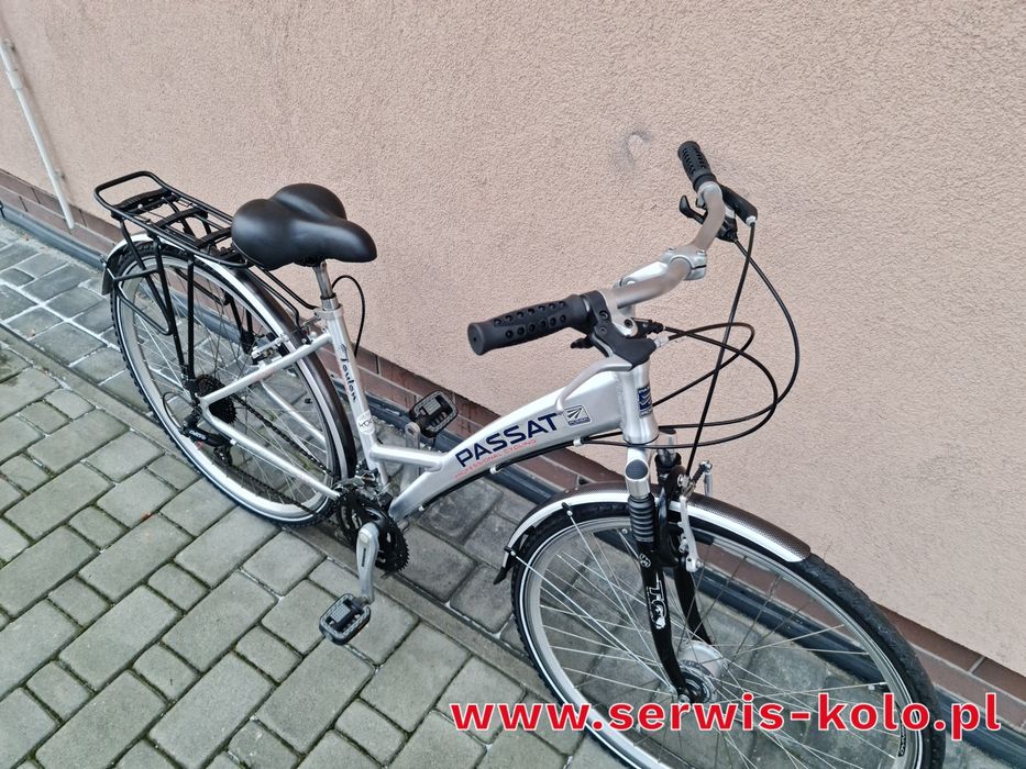 Rower damski damka PASSAT koła 28 SHIMANO DEORE aluminium okazja