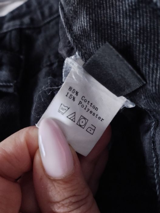 Shine jeansy z dziurami xs