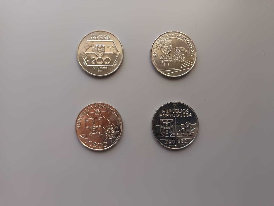 III Série Moedas dos Descobrimentos – Cuproníquel (1991–1992)