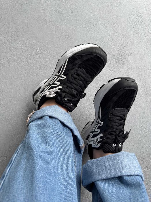 Кроссовки Asics Gel-Flux Black/White  Оригинал женские новые