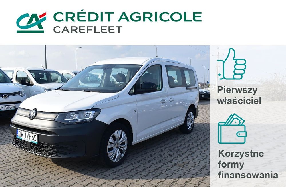 Volkswagen CADDY MAXI 2.0 TDI  2022r. MAXI 2.0 TDI FURGON Salon Polska DW1VH65