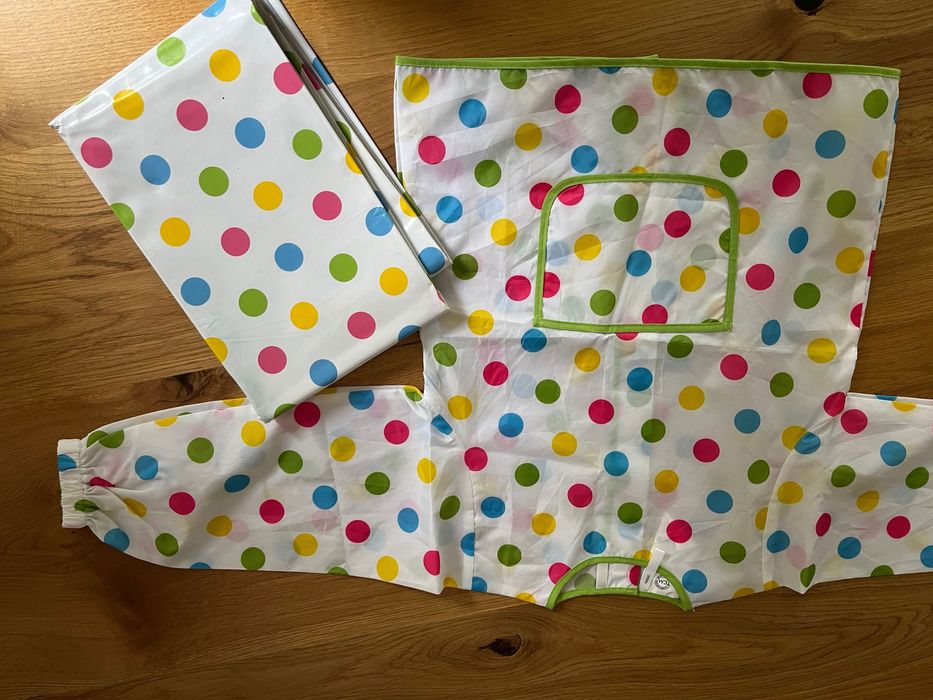 Tchibo Fartuszek ochronny do prac plastycznych i mata ochronna na stół